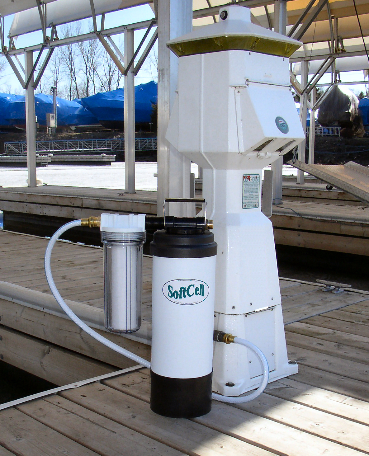 SOFTCELL SLIM PORTABLE WATER SOFTENER